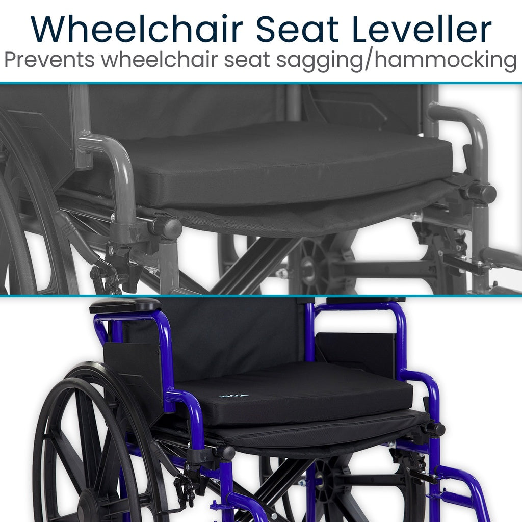 Vive Foldable Solid Seat Insert – Wheelchair Support Cushion