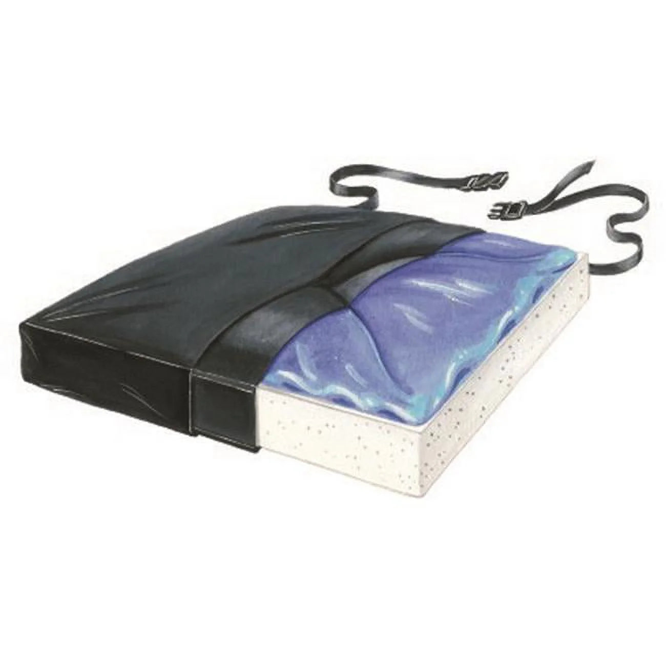 Skil-Care Gel-Foam X-Cushions - Wheelchair Pressure Relief Seating