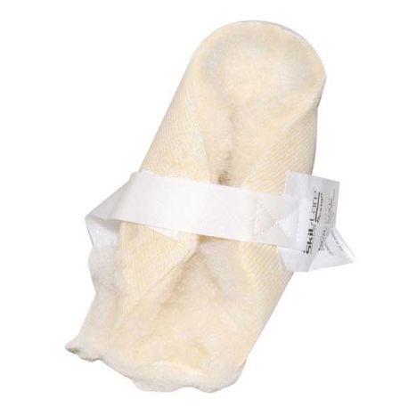 White bandage on a white background