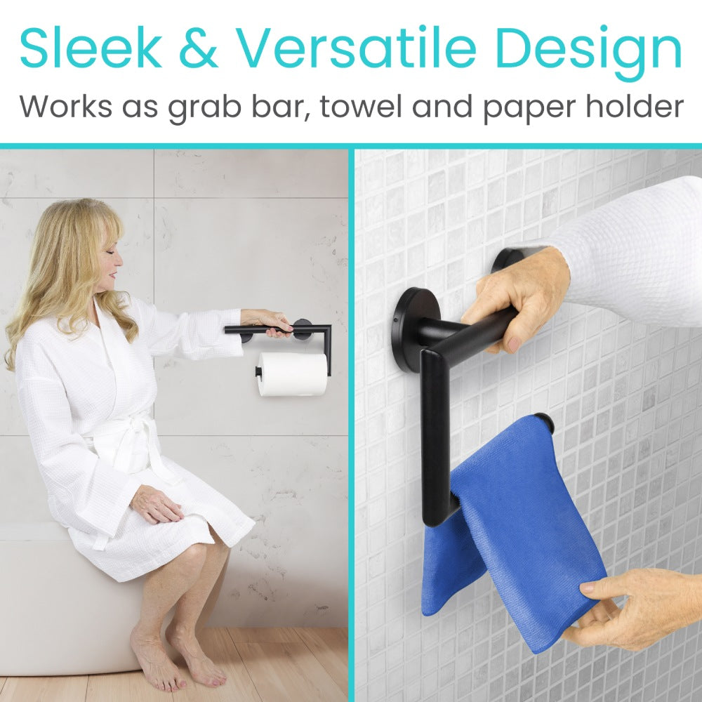 Vive Metal Grab Bar is sleek and versatile