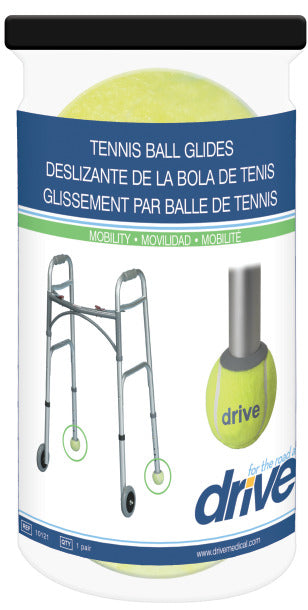 Tennis Ball Glides with Replaceable Glide Pads