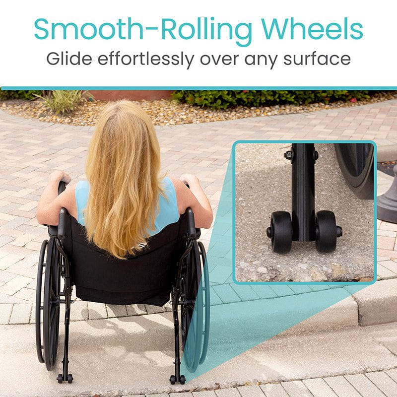 Vive Straight Anti-Tippers for Wheelchairs