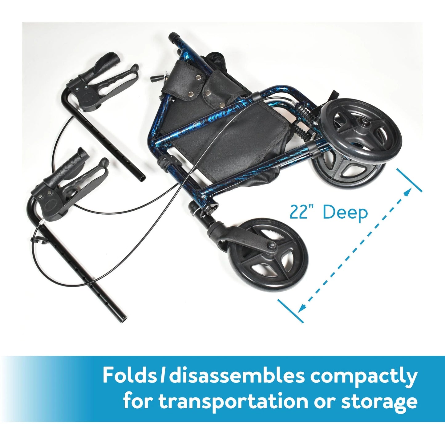 Trio 3-Wheel Rolling Walker A33300