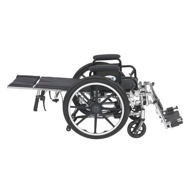 Black manual wheelchair on a white background