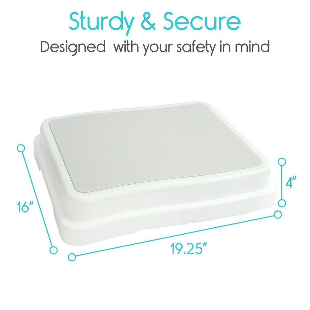 Vive Stackable Slip-Resistant Bath Step