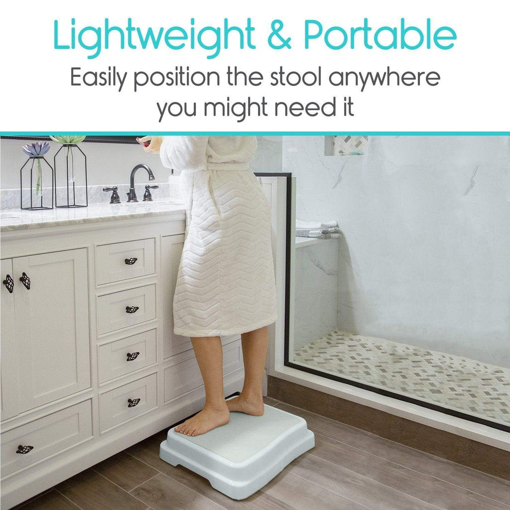 Vive Stackable Slip-Resistant Bath Step