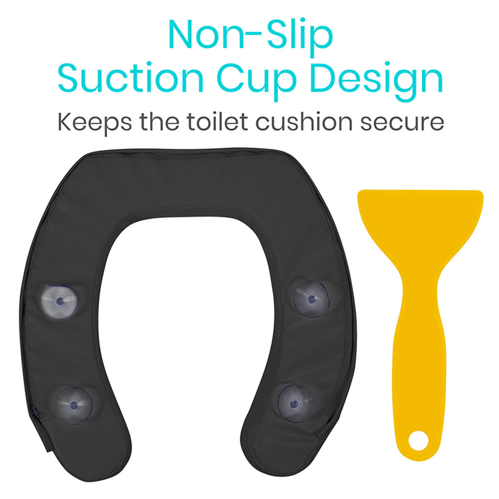 Vive 2” Foam Toilet Seat Cushion