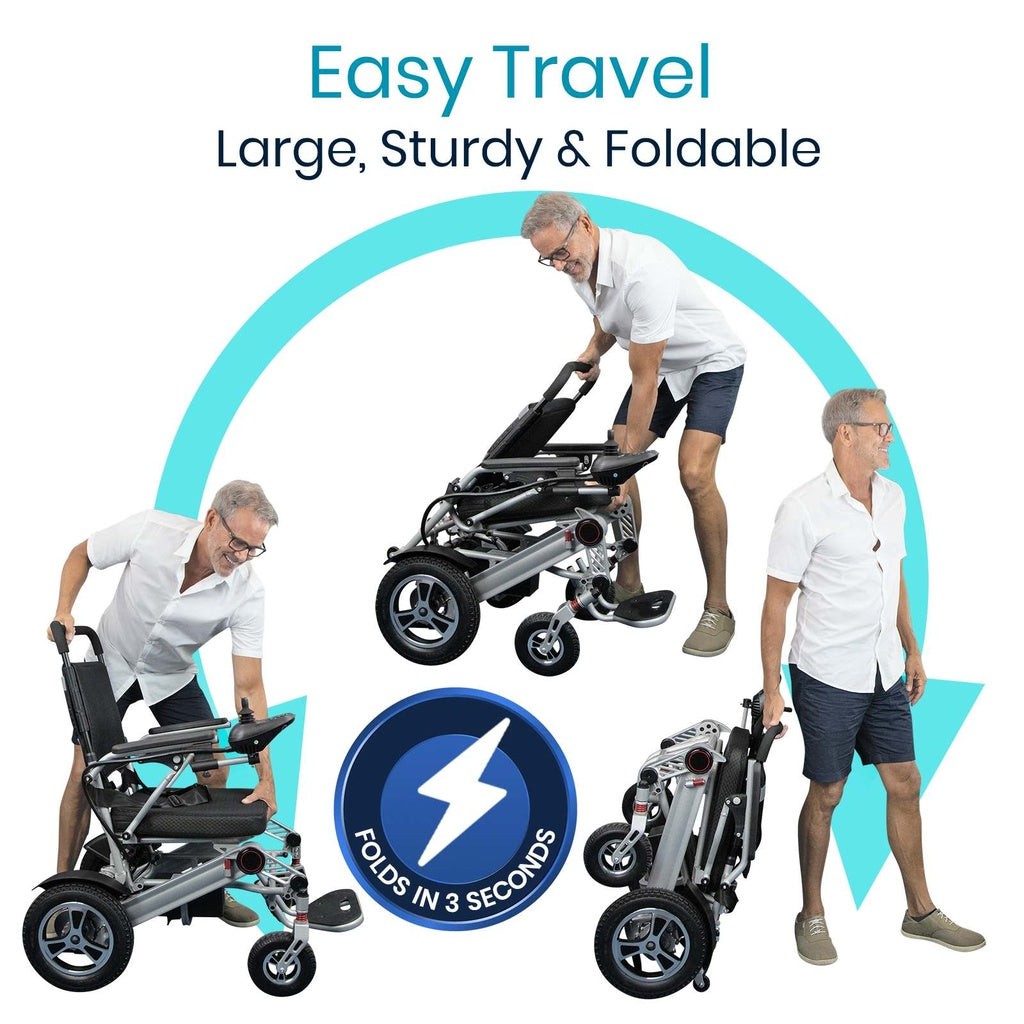 Vive Power Wheelchair makes it easy to travel