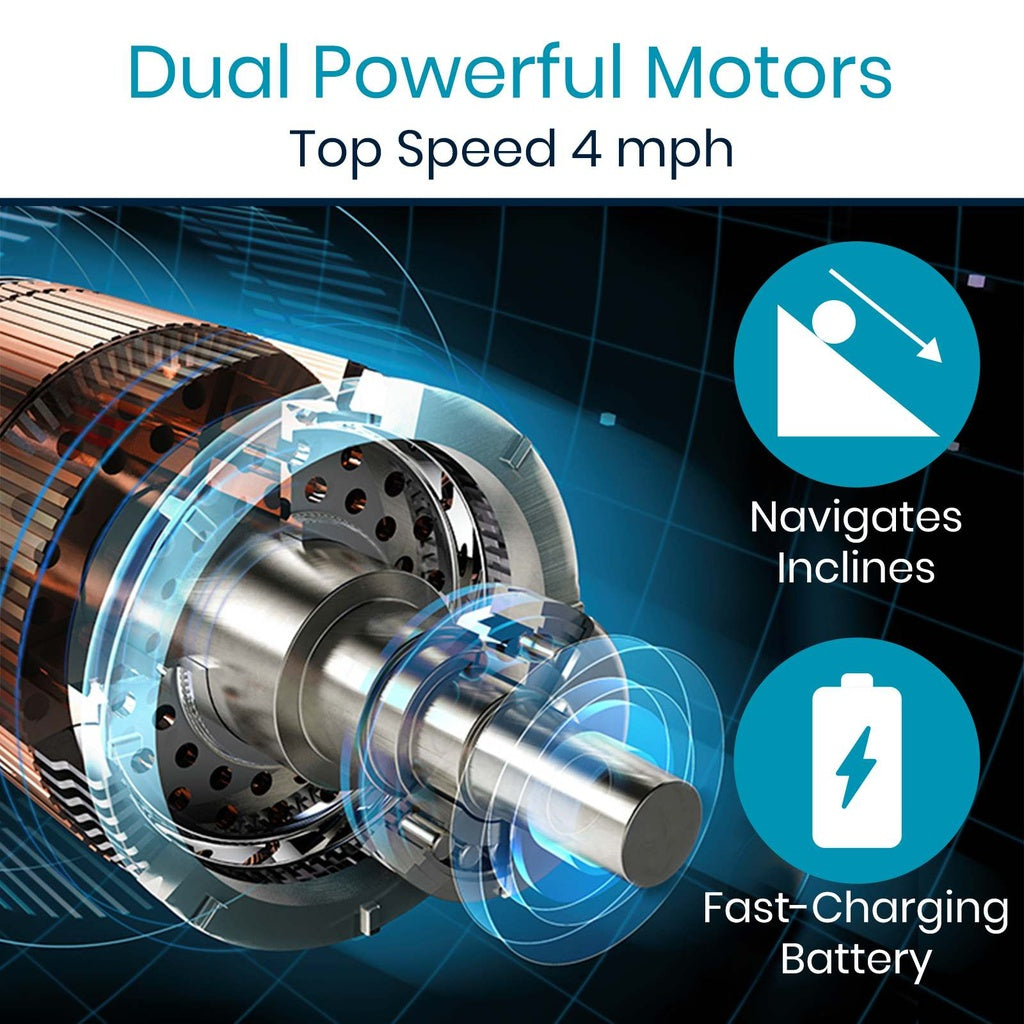 Vive Power Wheelchair has dual motors