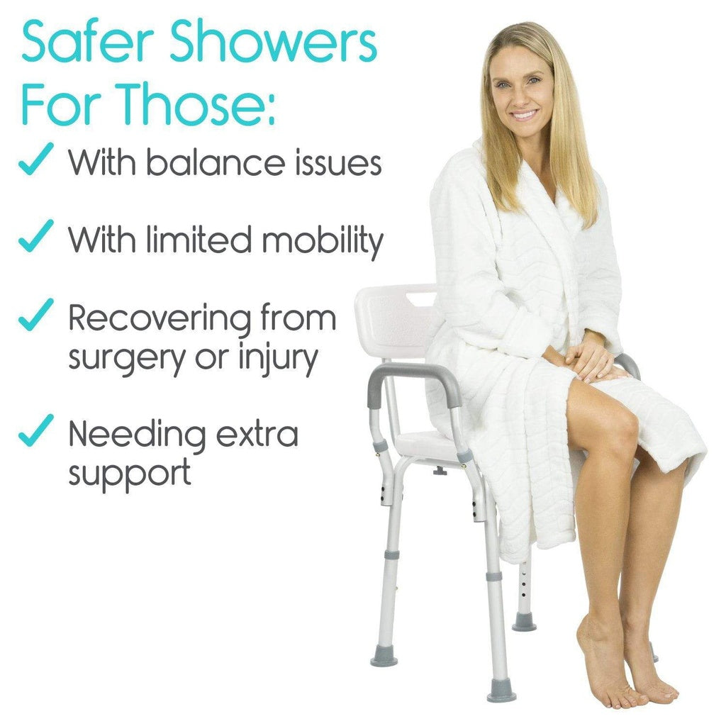 Vive Shower Chair is great for shower safety