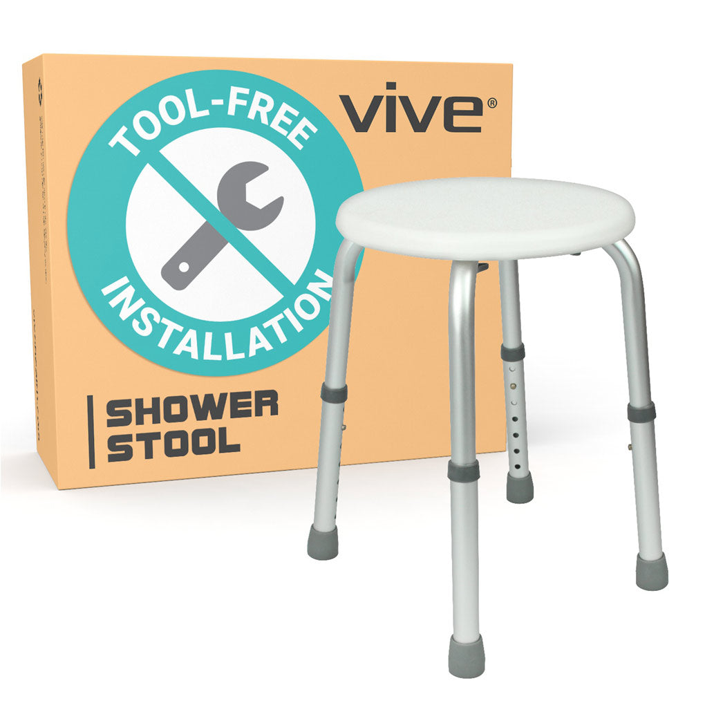 Vive Shower Stool toll free assembly