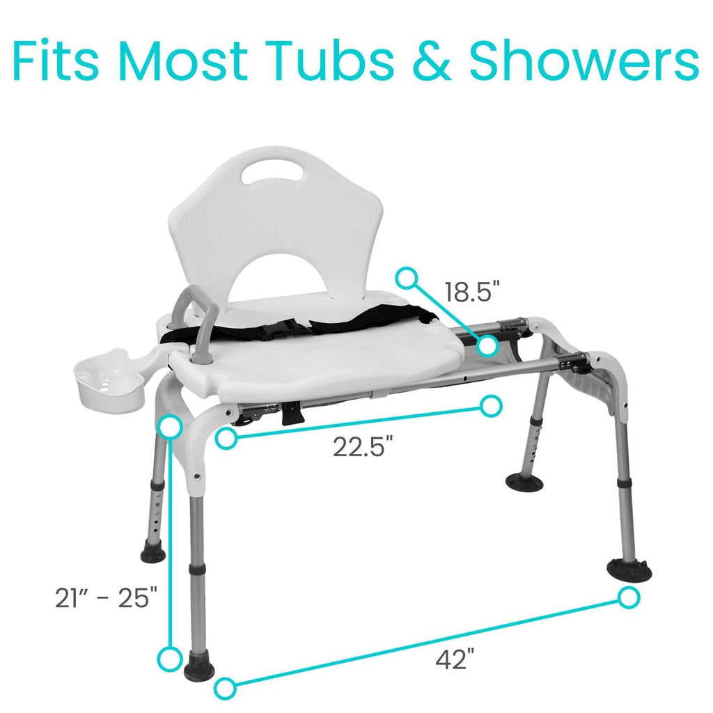 Vive Sliding Shower Chair