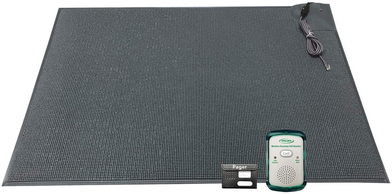 fall mat with a remote control on a white background