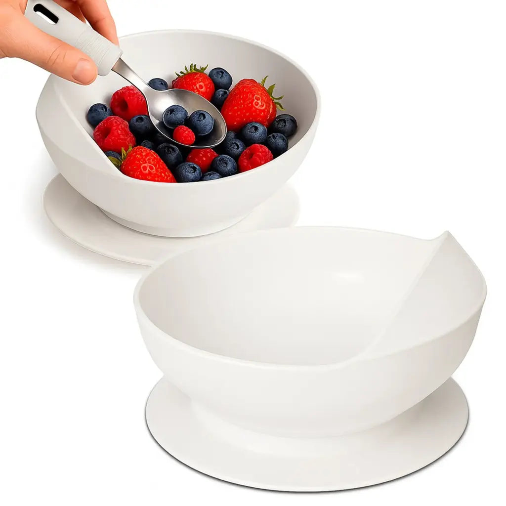 Vive Suction Scoop Bowls – 2 Pack