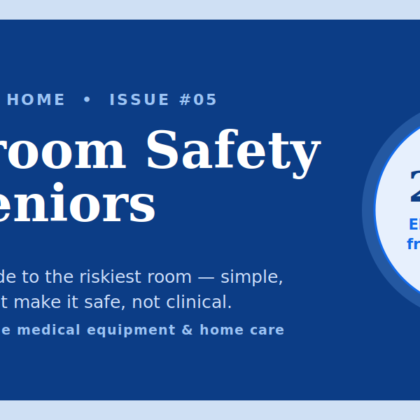 Bathroom safety for seniors