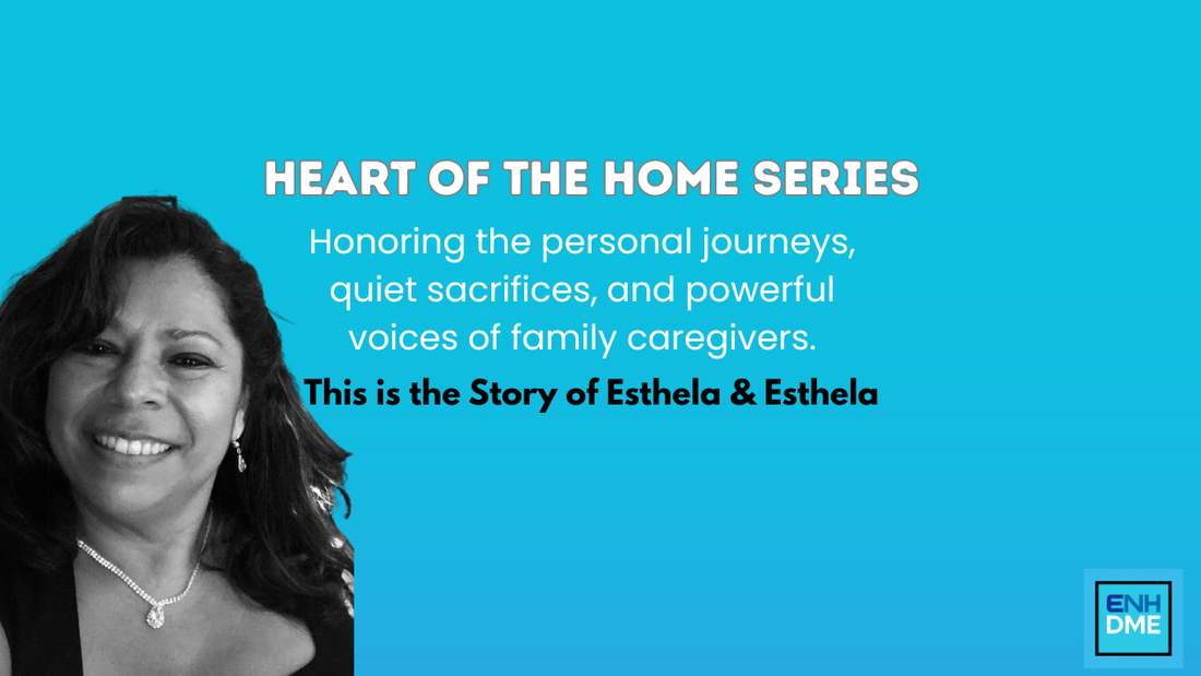 Esthela caring for her 95-year-old mother with dementia - family caregiver story