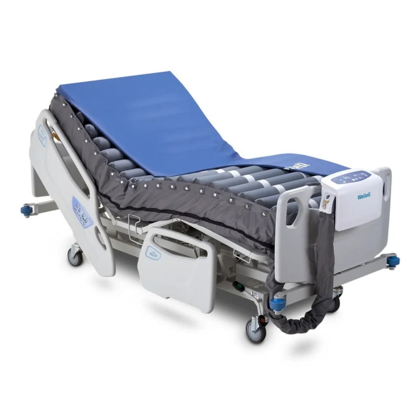 Support mattress on hospital bed