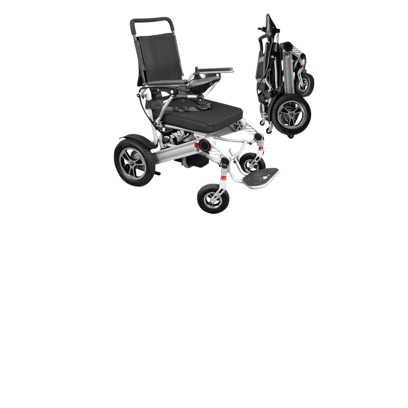 Power Wheelchair Folded up
