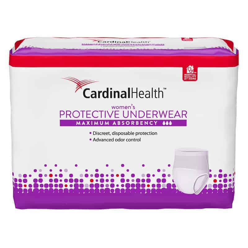 A package of Cardinal Health Protective Underwear