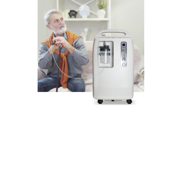 User using Oxygen Machine