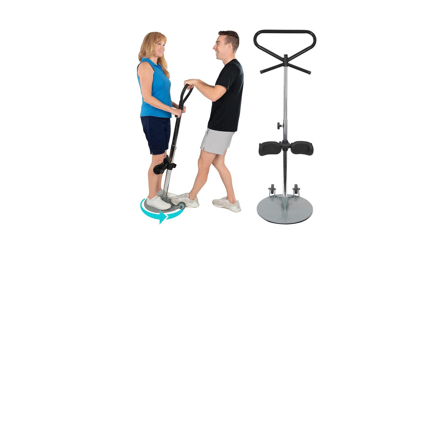 user using stand assist