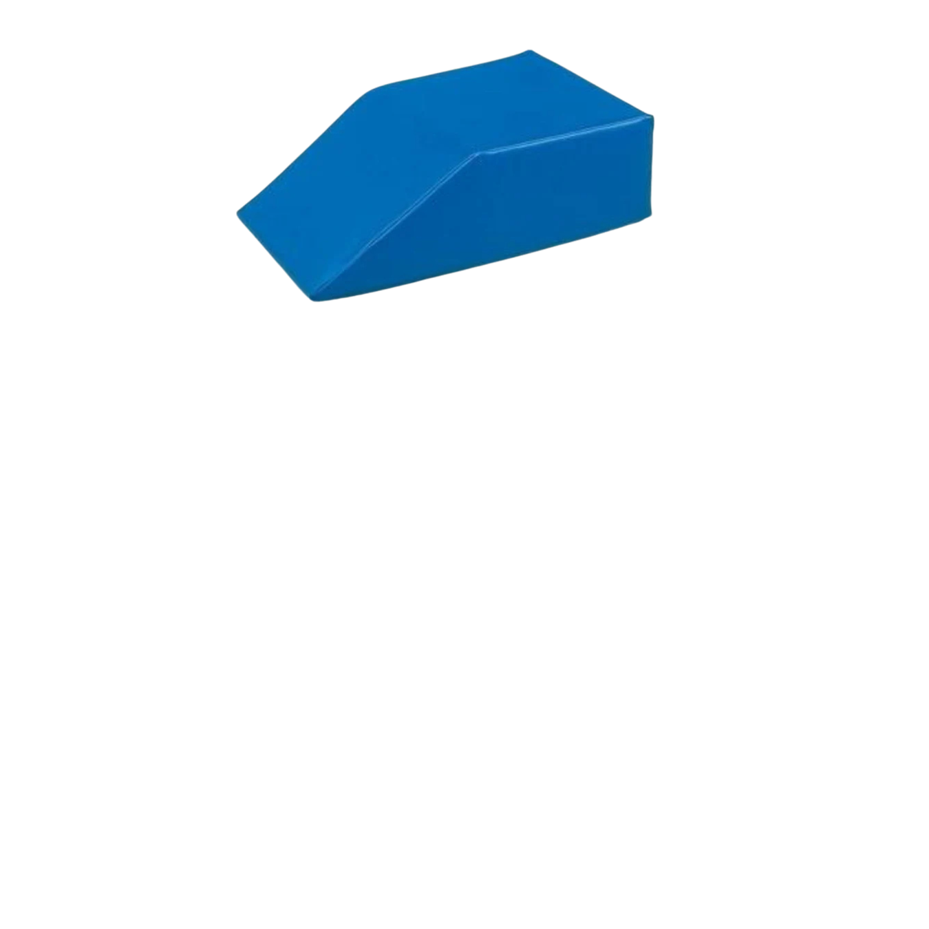 Blue Wedge Pillow