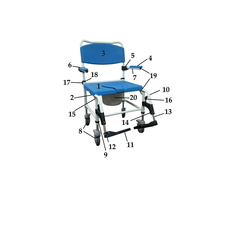 Shower Chair Replacement Parts & Accessories