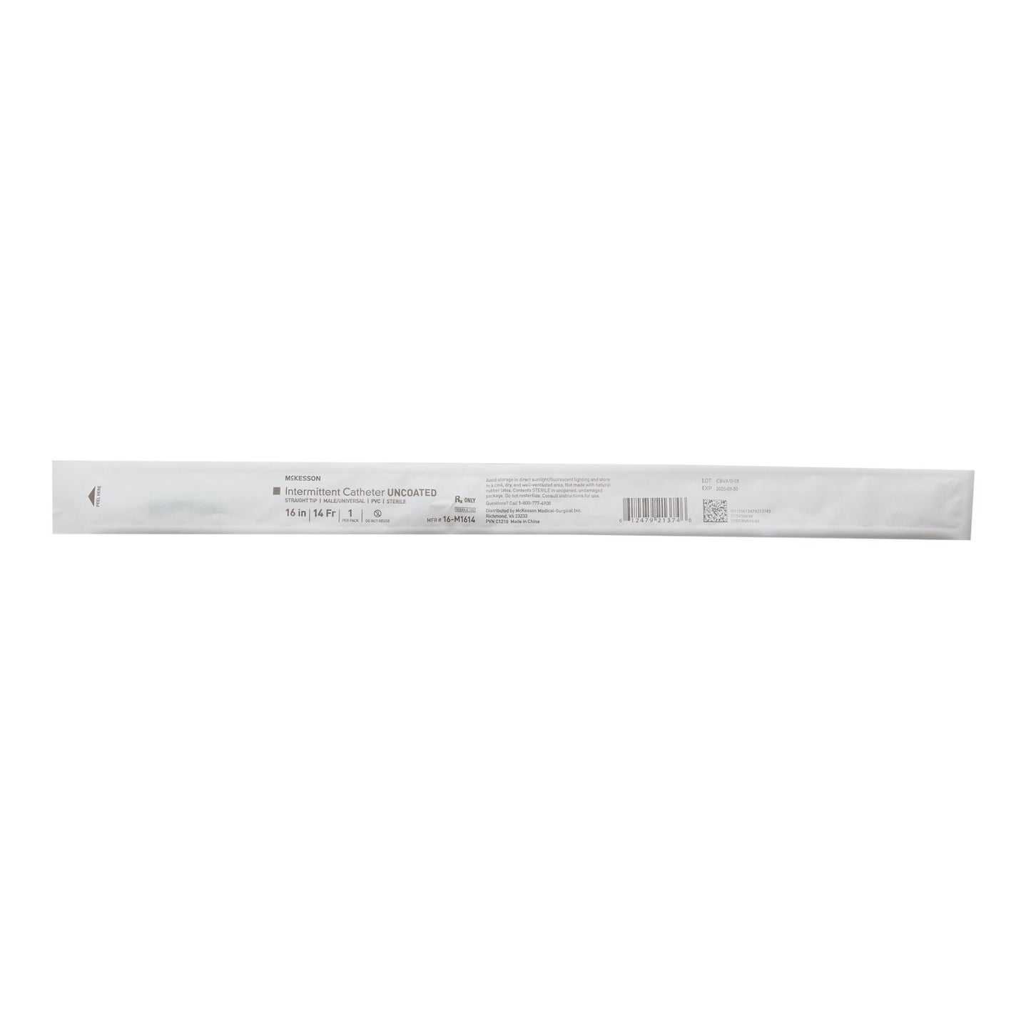 Rectangular white light bulb packaging on a white background