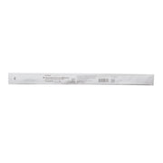 Rectangular white light bulb packaging on a white background
