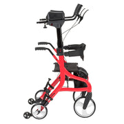 upright rollator by Drive side view
