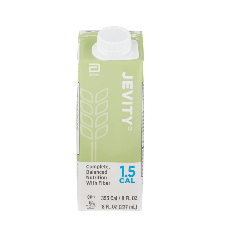 Jevity 1.5 Cal with Fiber Enteral Formula - 8 oz Unflavored adult Tube Feeding