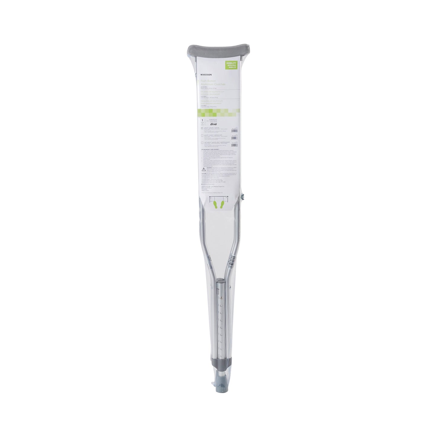 Clear plastic pipette on a white background