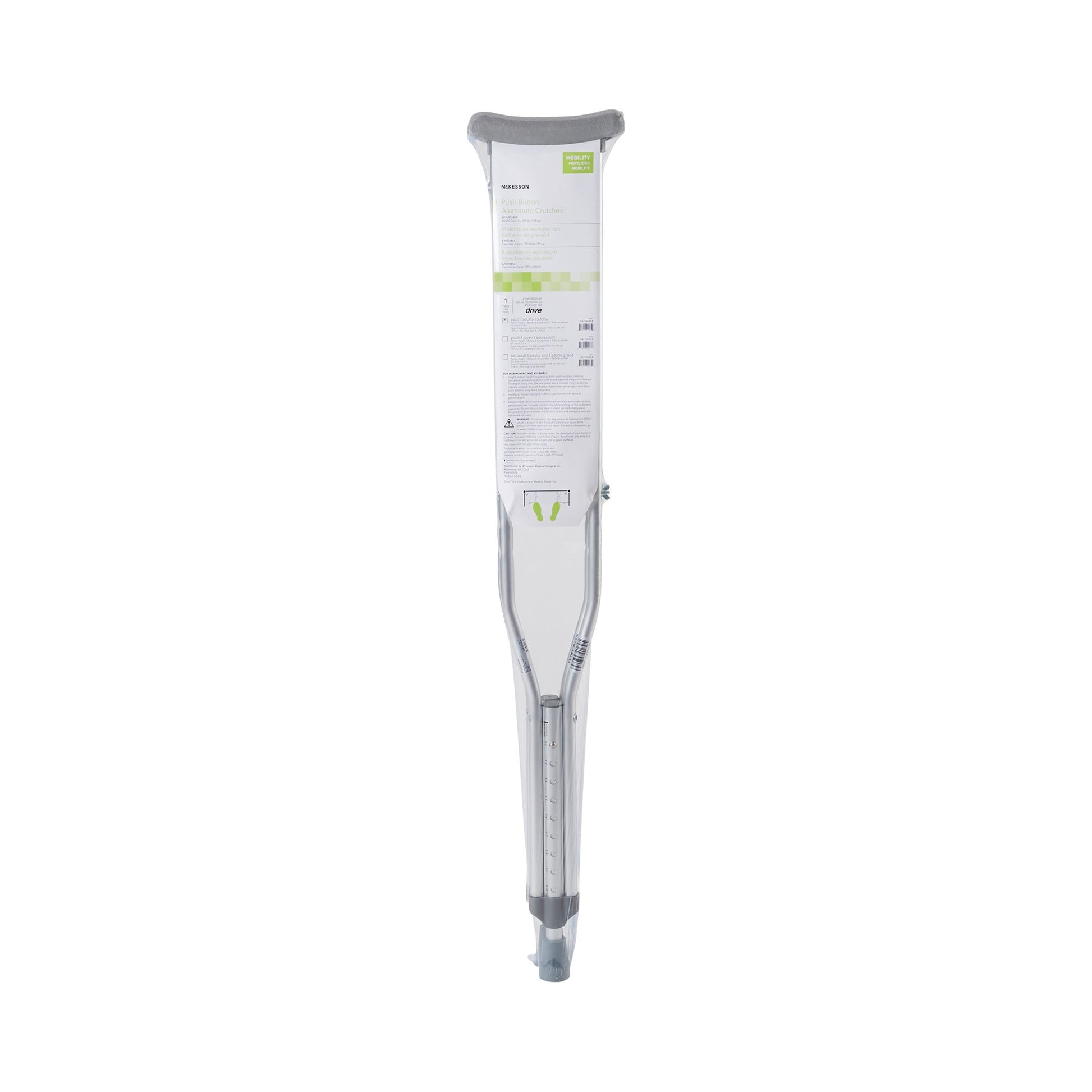 Clear plastic pipette on a white background