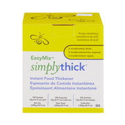 Box of EasyMix SimplyThick instant food thickener on a white background