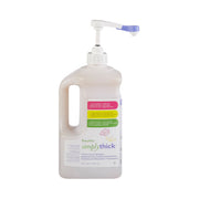 Bottle of EasyMix simply thick on a white background