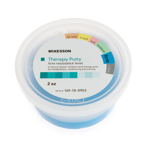 Firm therapy putty container