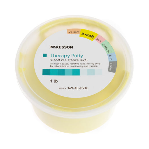container of therapy putty by mckesson