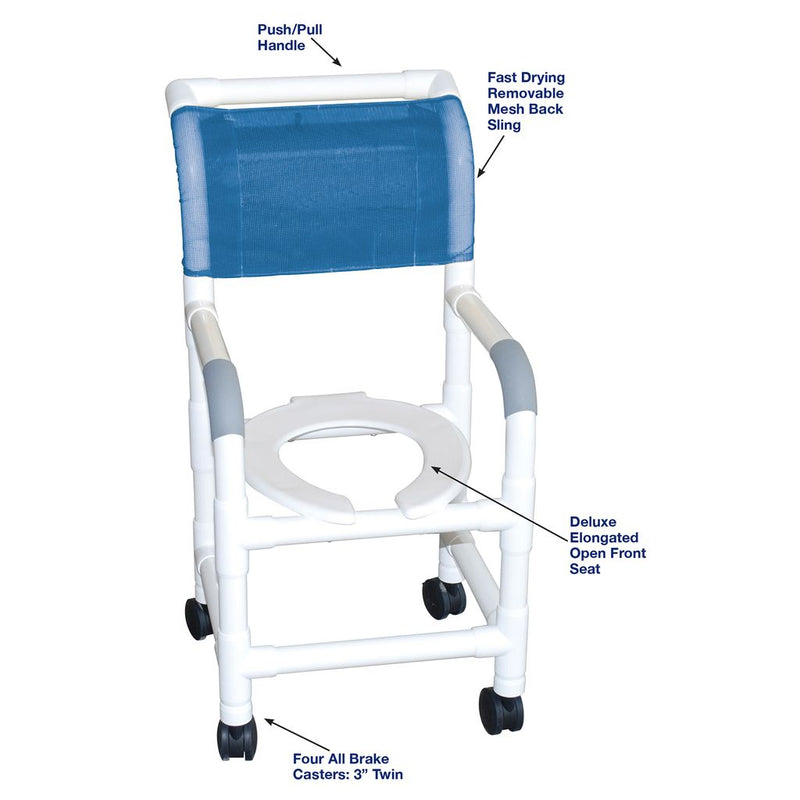 MJM International 115 Series Pediatric & Small Adult Shower Chairs