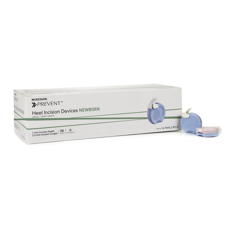 McKesson Prevent Newborn Heel Lancet 2.5mm Blade