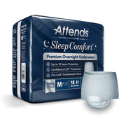 Attends Sleep comfort underwear package