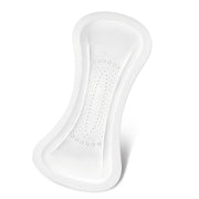 White silicone gel pad with textured surface on a white background