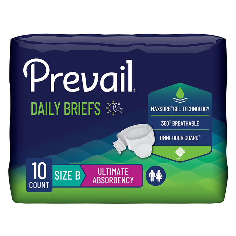 Prevail Bariatric Briefs, Heavy Absorbency
