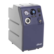 Blue and gray industrial machine with 'drive' branding on a white background