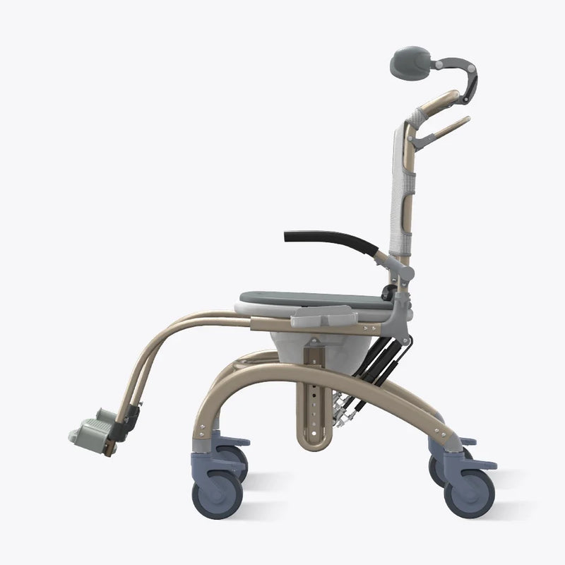 Reclining Shower Chair side view