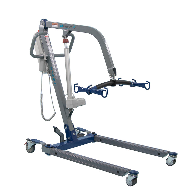 Medical patient lift on a white background