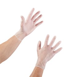 AHHC - NonSterile Vinyl Standard Cuff Length Smooth Clear Not Rated