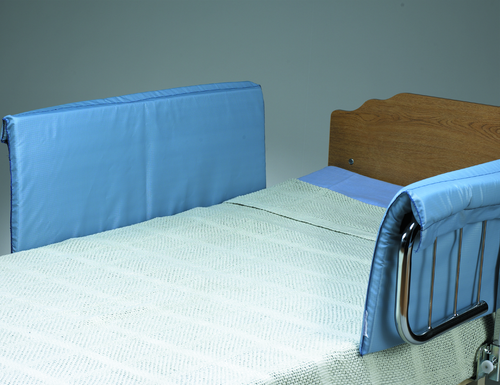half rails for bed made out of vinyl