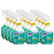 Multiple bottles of 409 cleaner on a white background