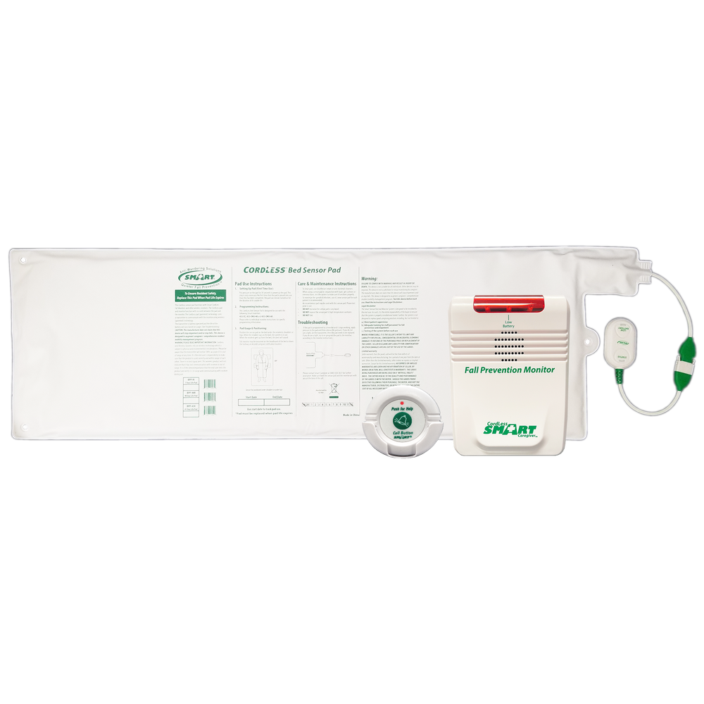 Full prevention monitor with a white background
