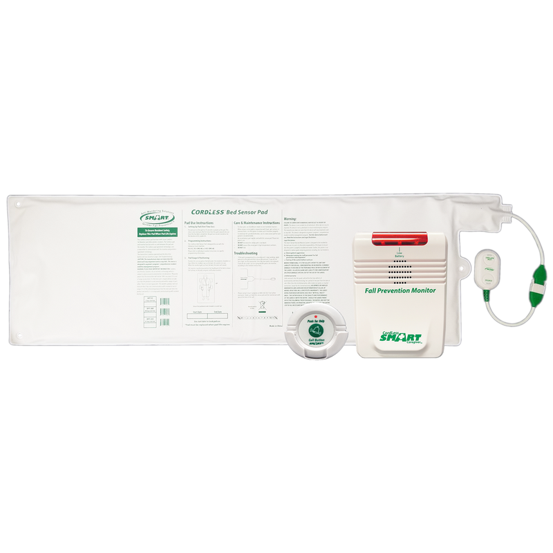 Full prevention monitor with a white background